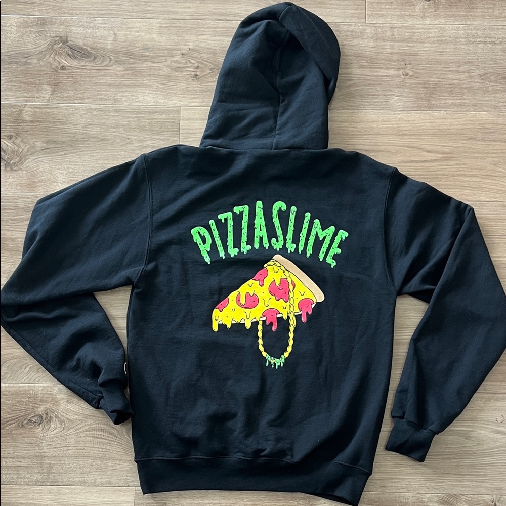 Pizzaslime Black Hoodie